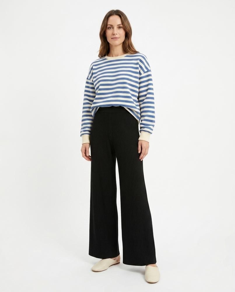 Cloppenburg Mode - Datir | Gerippte Weitgeschnittene Hose Damen