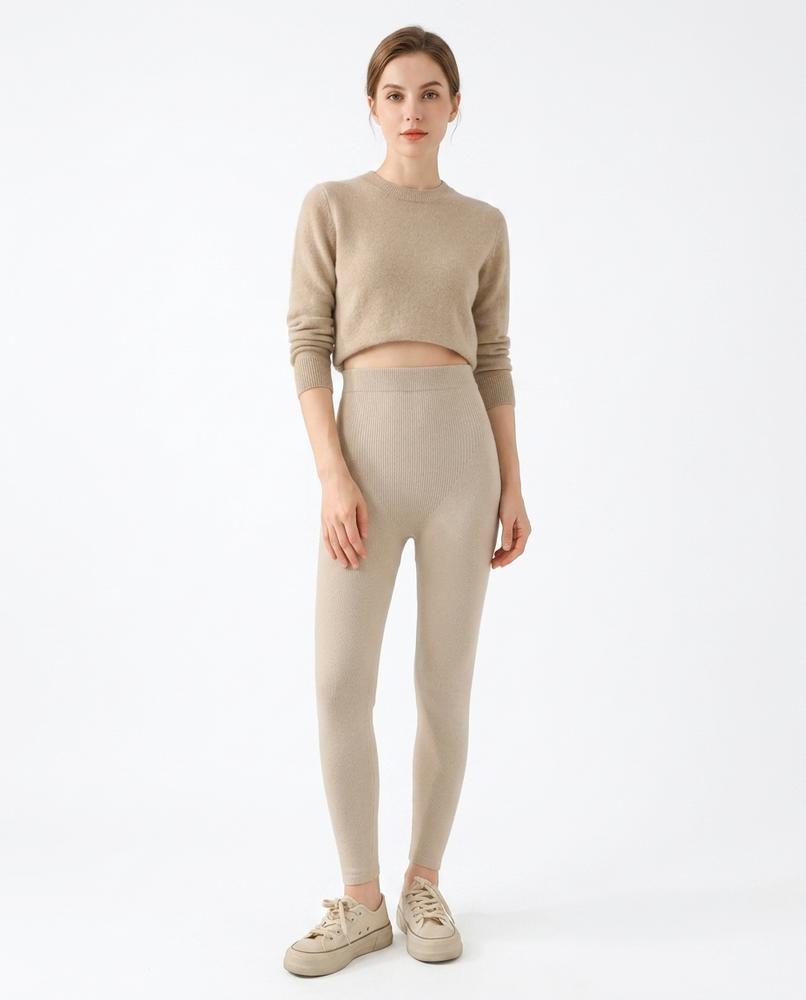 Cloppenburg Mode - Allan | Hochgeschnittene Gerippte Hose Damen