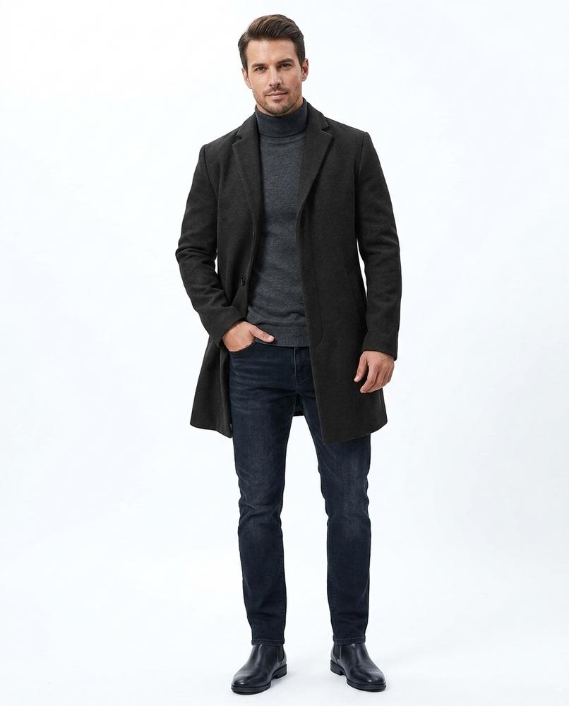 Cloppenburg Mode - Varel | Einreihig Tailliert Mantel Herren