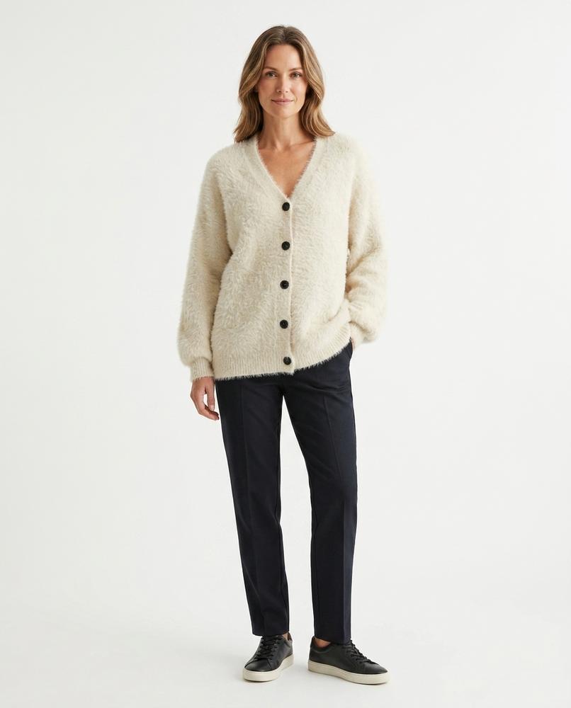Cloppenburg Mode - Zaran | Flauschig Geknöpft Strickjacke Damen