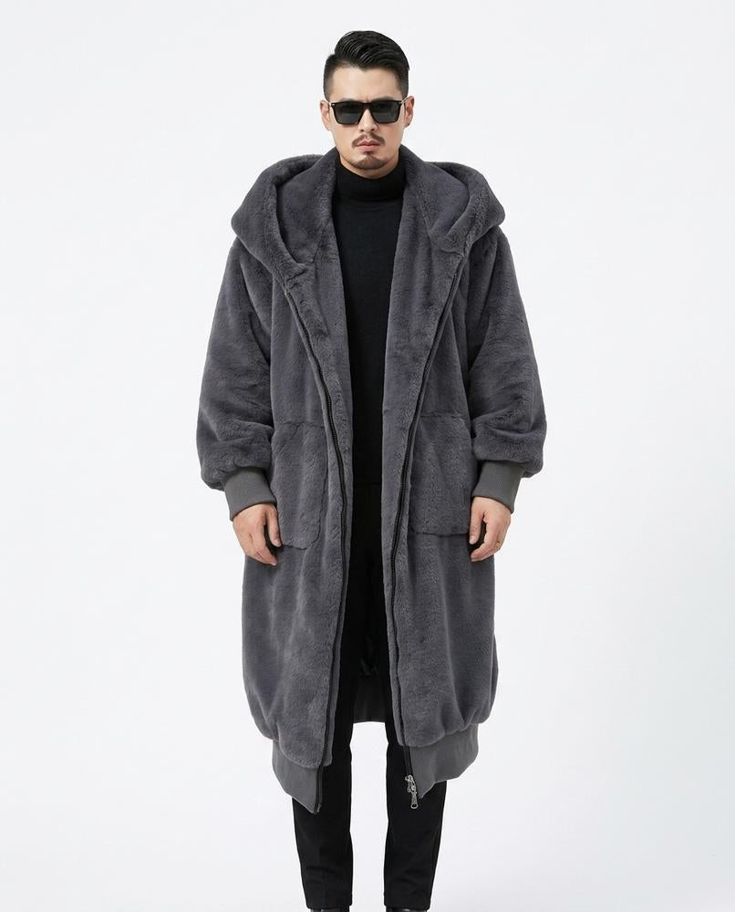 Cloppenburg Mode - Seken | Gefütterter Plüschiger Mantel Herren
