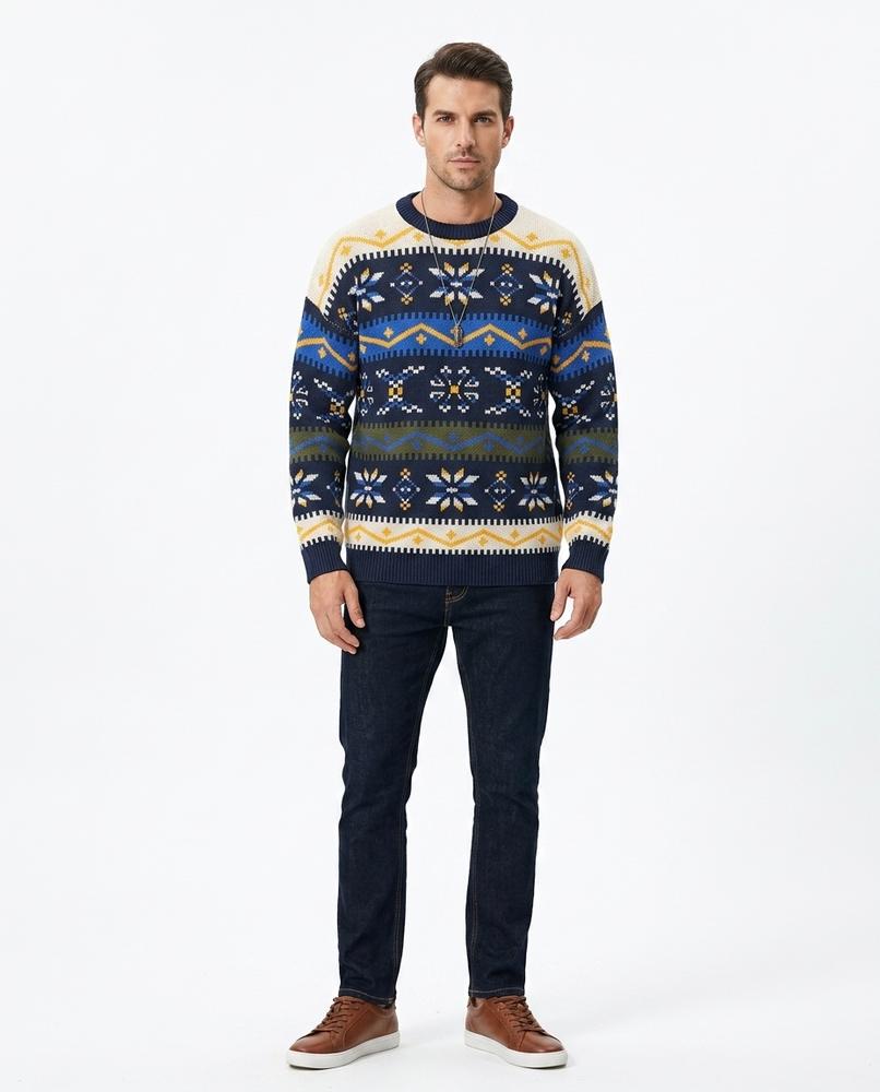 Cloppenburg Mode - Lolev | Gemustert Gestrickt Pullover Herren