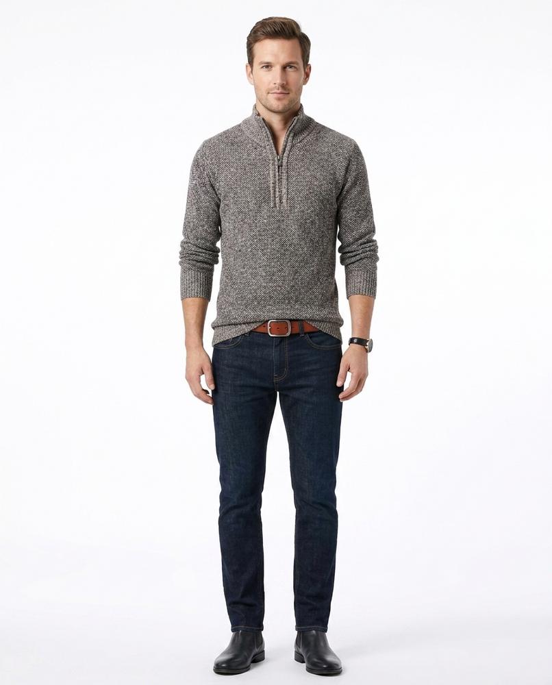 Cloppenburg Mode - Vahal | Strukturiert Meliert Pullover Herren