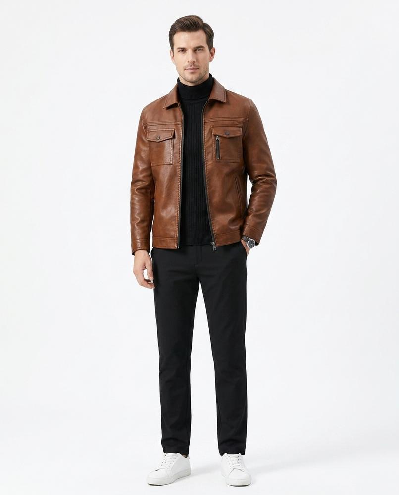 Cloppenburg Mode - Salor | Leder Reißverschluss Jacke Herren