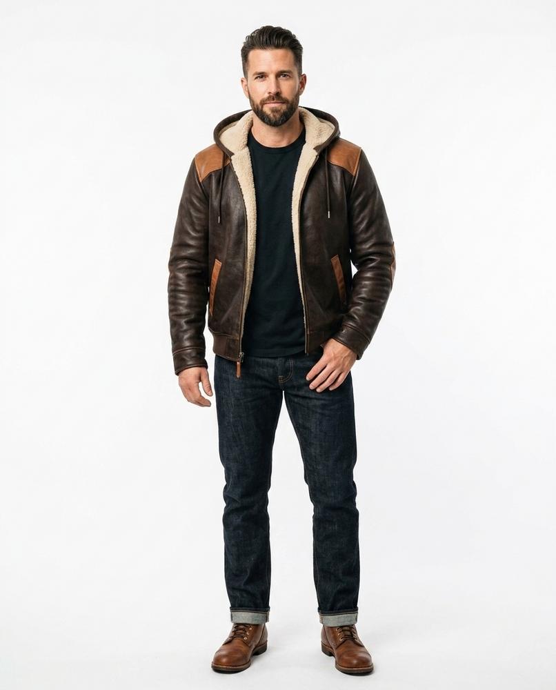 Cloppenburg Mode - Sukot | Gefüttert Lederimitat Jacke Herren