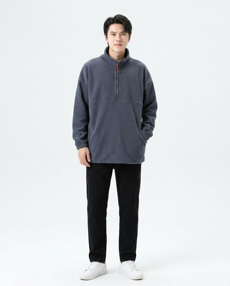 Cloppenburg Mode - Lezer | Fleece Stehkragen Pullover Herren