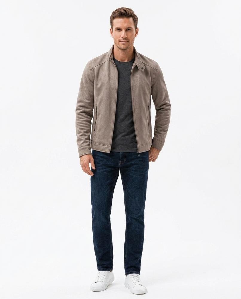 Cloppenburg Mode - Mezad | Strukturiert Stehkragen Jacke Herren