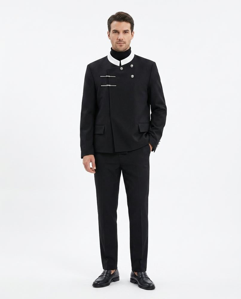 Cloppenburg Mode - Nomit | Asymmetrisch Kontrastfarben Sakko Herren