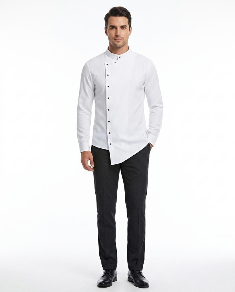 Cloppenburg Mode - Nurad | Asymmetrisches Langärmliges Hemd Herren