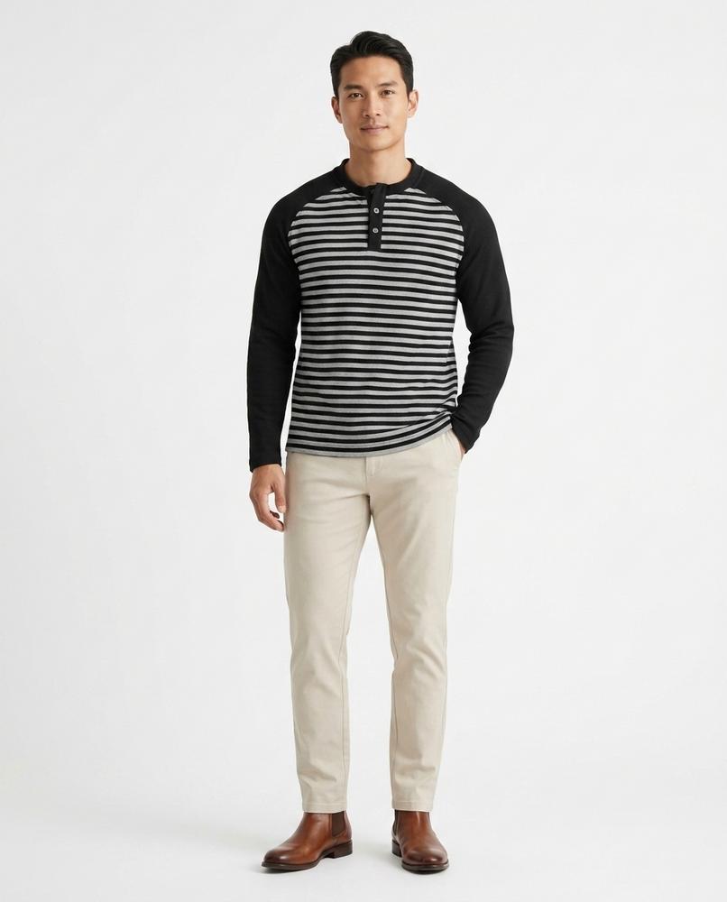 Cloppenburg Mode - Derik | Langärmliges Gestreiftes Shirt Herren