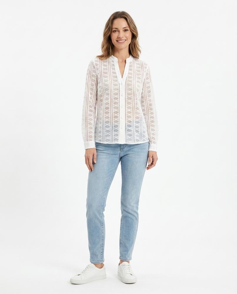 Cloppenburg Mode - Vorer | Transparentes Langärmliges Shirt Herren