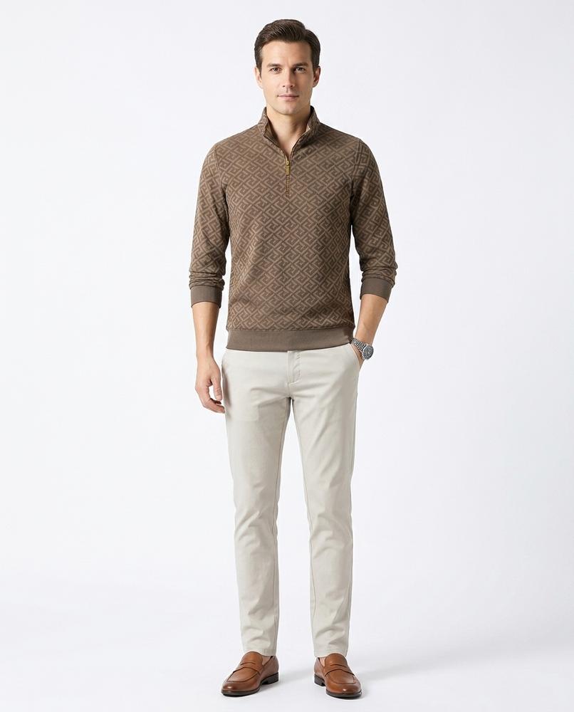 Cloppenburg Mode - Sepil | Strukturierter Langärmliger Pullover Herren