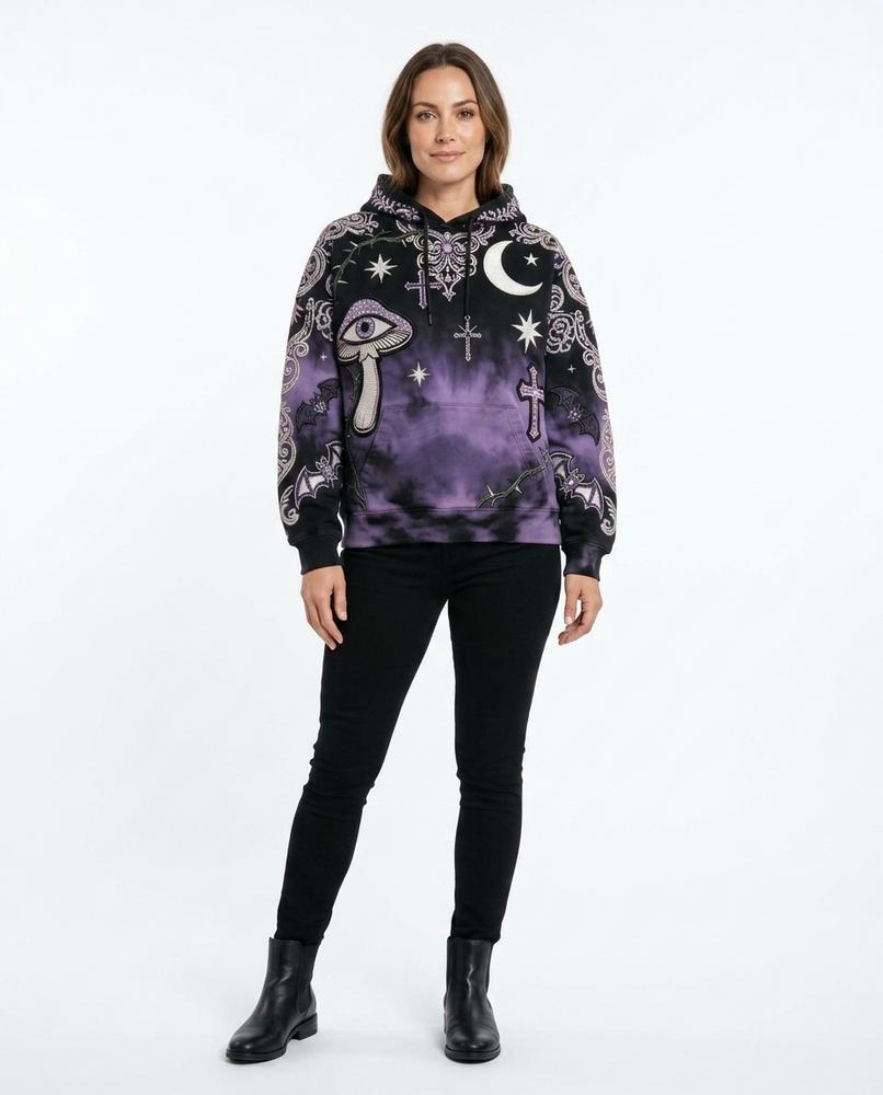Cloppenburg Mode - Aatil | Bestickt Gefärbt Hoodie Unisex