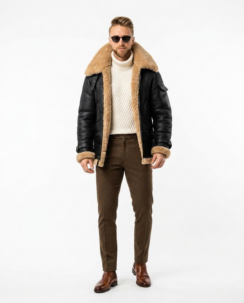 Cloppenburg Mode - Cubot | Gefütterte Shearling Jacke Herren