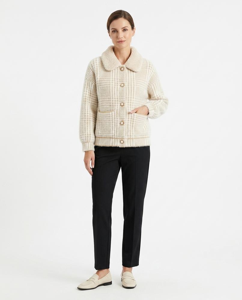 Cloppenburg Mode - Risam | Kariert Geknöpft Strickjacke Damen
