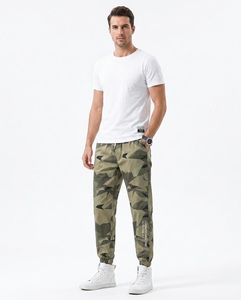 Cloppenburg Mode - Lupim | Gemusterte Elastische Hose Herren