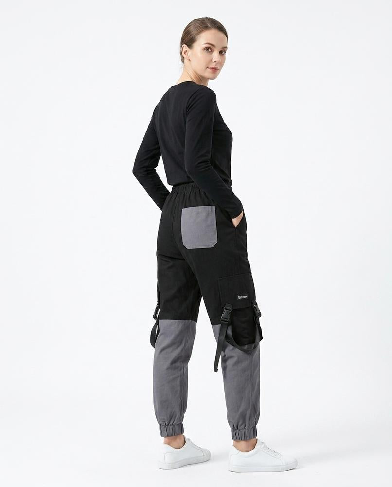 Cloppenburg Mode - Riwok | Zweifarbige Riemenverzierte Hose Unisex