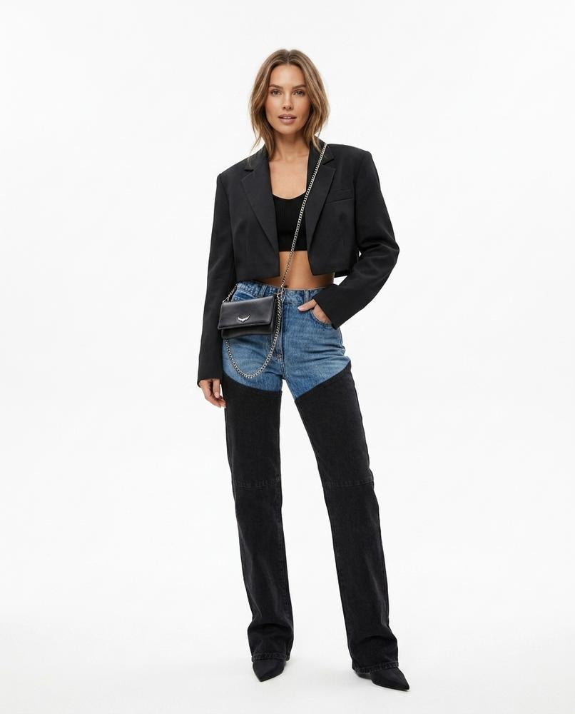 Cloppenburg Mode - Cuzav | Zweifarbige Gerade Geschnittene Hose Damen