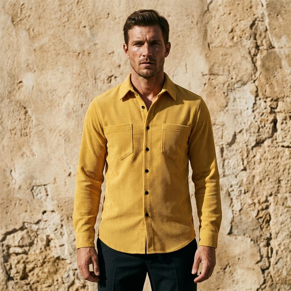 Cloppenburg Mode - Masin | Langärmliges Cord Hemd Herren