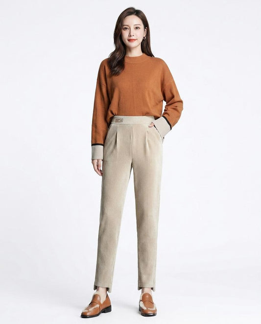 Cloppenburg Mode - Zevel | Hochgeschnittene Cord Hose Damen