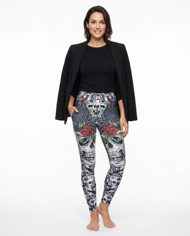 Cloppenburg Mode - Zelar | Gemusterte Eng Anliegende Hose Damen