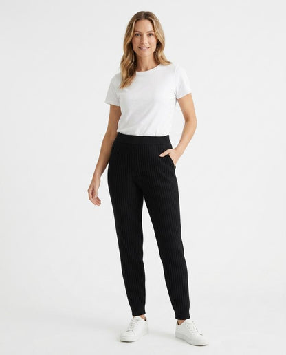 Cloppenburg Mode - Yomir | Hochgeschnittene Gestrickte Hose Damen