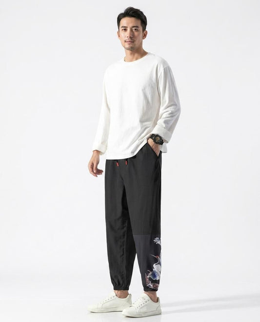 Cloppenburg Mode - Riken | Bedruckte Elastische Hose Herren