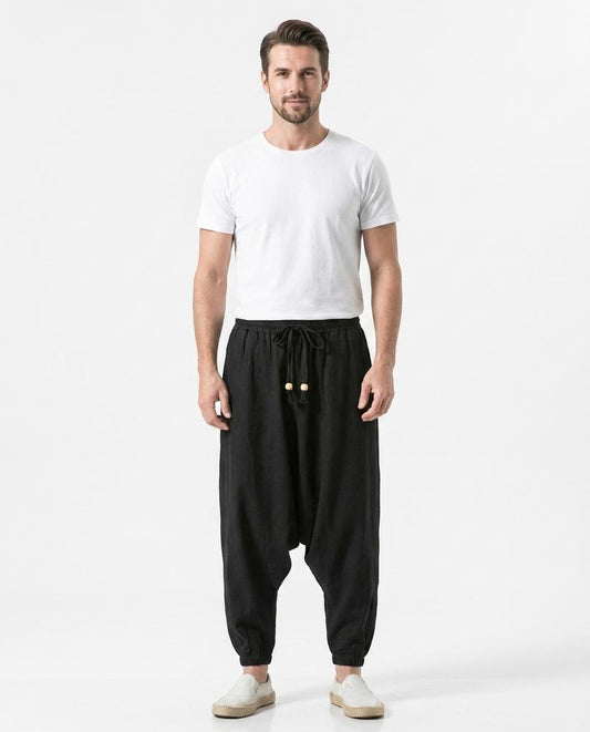 Cloppenburg Mode - Kerev | Weite Tiefgeschnittene Hose Herren