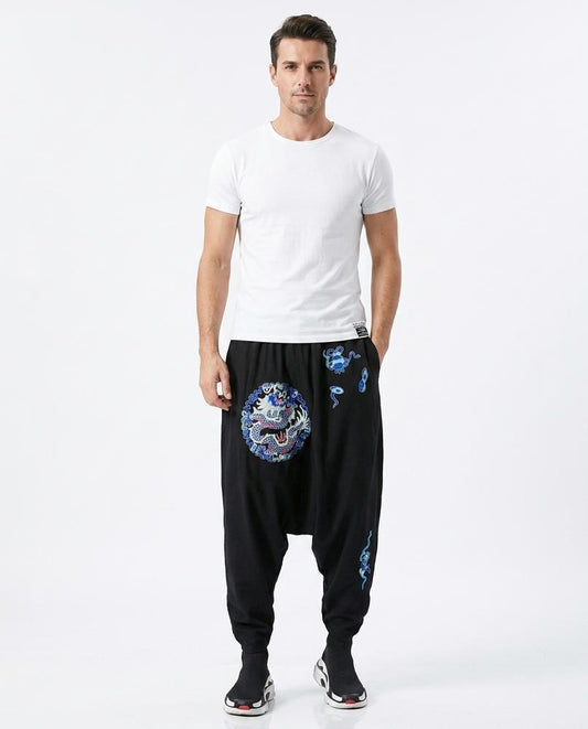 Cloppenburg Mode - Rizan | Bestickte Tiefgeschnittene Hose Herren