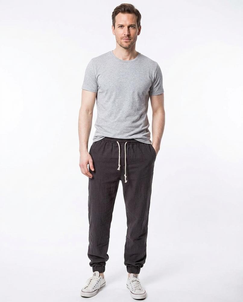 Cloppenburg Mode - Nivin | Elastische Leinen Hose Herren