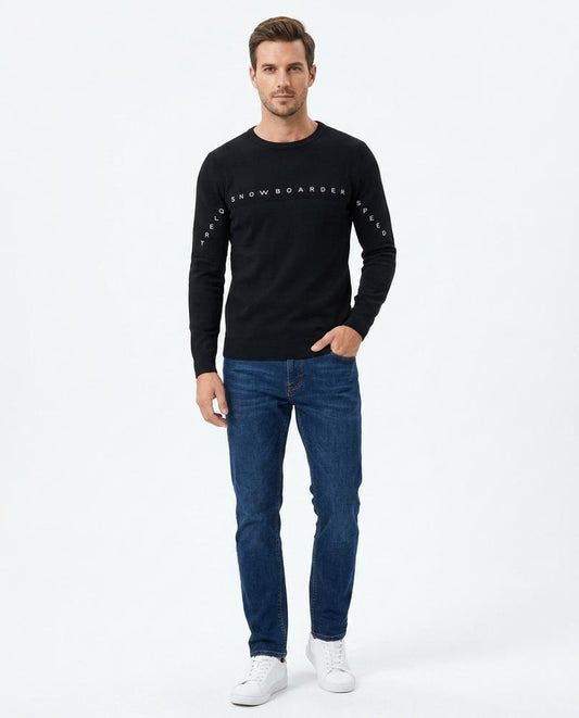 Cloppenburg Mode - Kadan | Langärmliger Bedruckter Pullover Herren