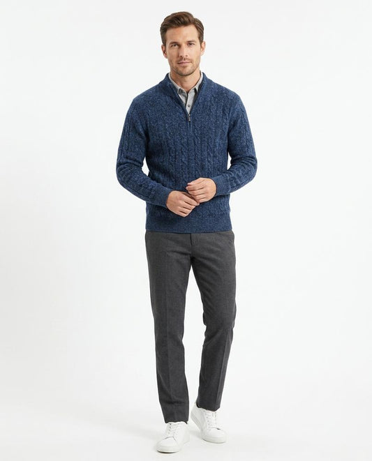 Cloppenburg Mode - Larev | Strukturiert Meliert Pullover Herren