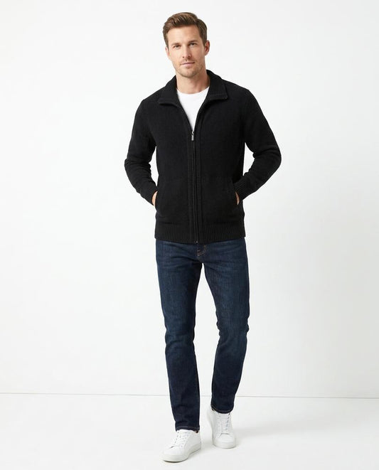 Cloppenburg Mode - Colev | Feingestrickte Gekragte Strickjacke Herren