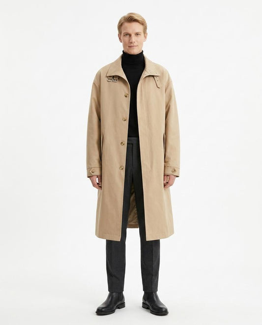 Cloppenburg Mode - Sanav | Gefütterter Hochgeschlossener Mantel Herren