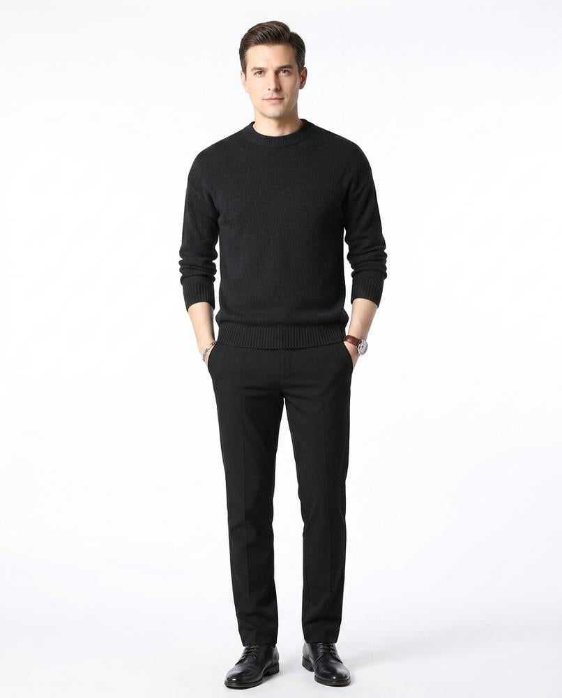 Cloppenburg Mode - Elsol | Feingestrickter Rundhals Pullover Herren