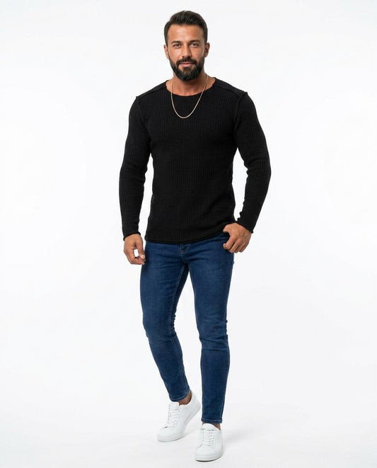 Cloppenburg Mode - Tamon | Strukturiert Körperbetont Pullover Herren
