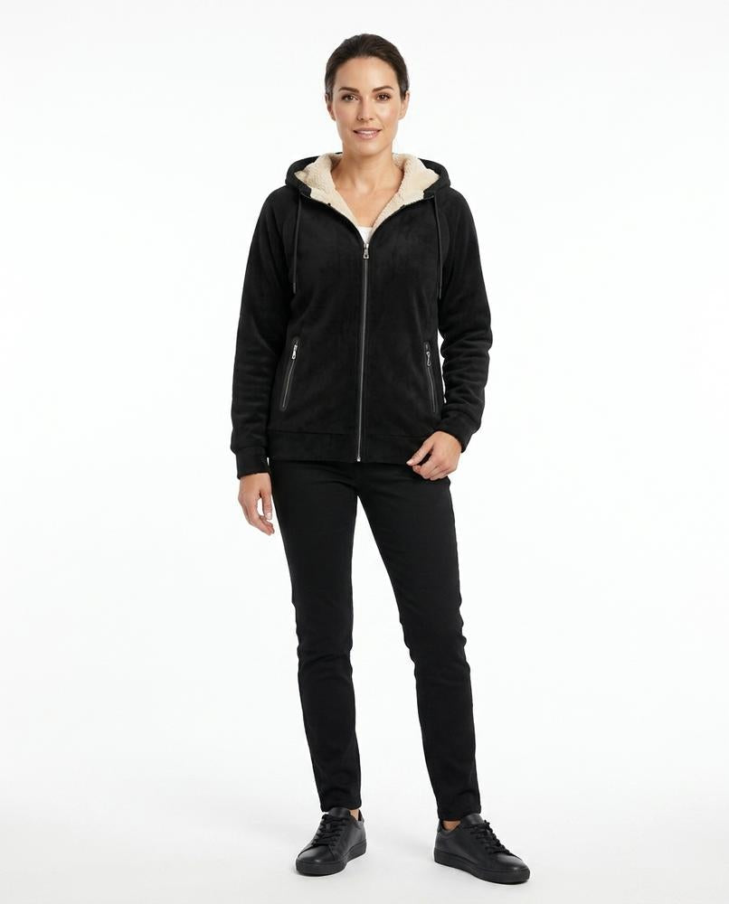 Cloppenburg Mode - Comon | Gefütterter Samtiger Hoodie Herren