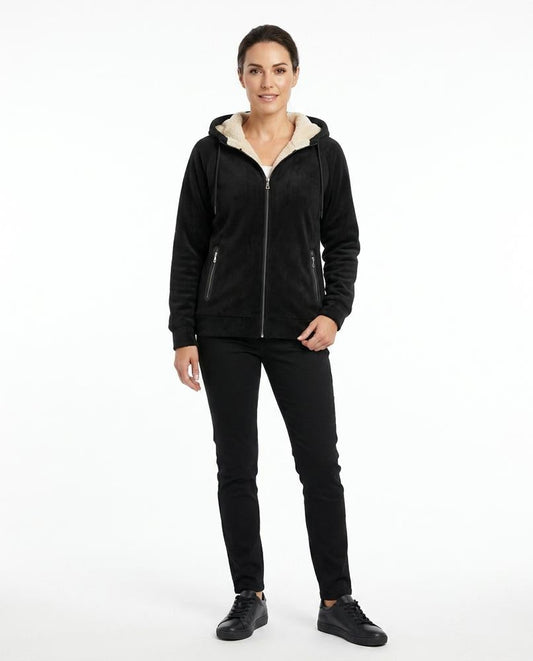 Cloppenburg Mode - Comon | Gefütterter Samtiger Hoodie Herren