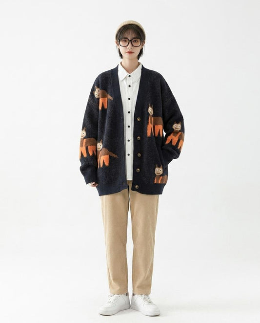 Cloppenburg Mode - Zenor | Gemusterter Strick Cardigan Damen