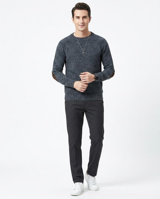 Cloppenburg Mode - Tahal | Melierter Strukturierter Pullover Herren