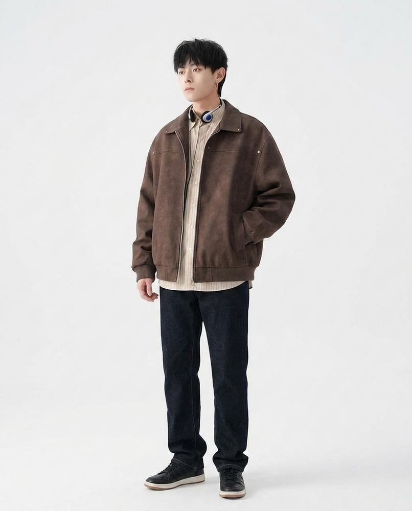 Cloppenburg Mode - Kaven | Locker Geschnittene Unifarbene Jacke Herren