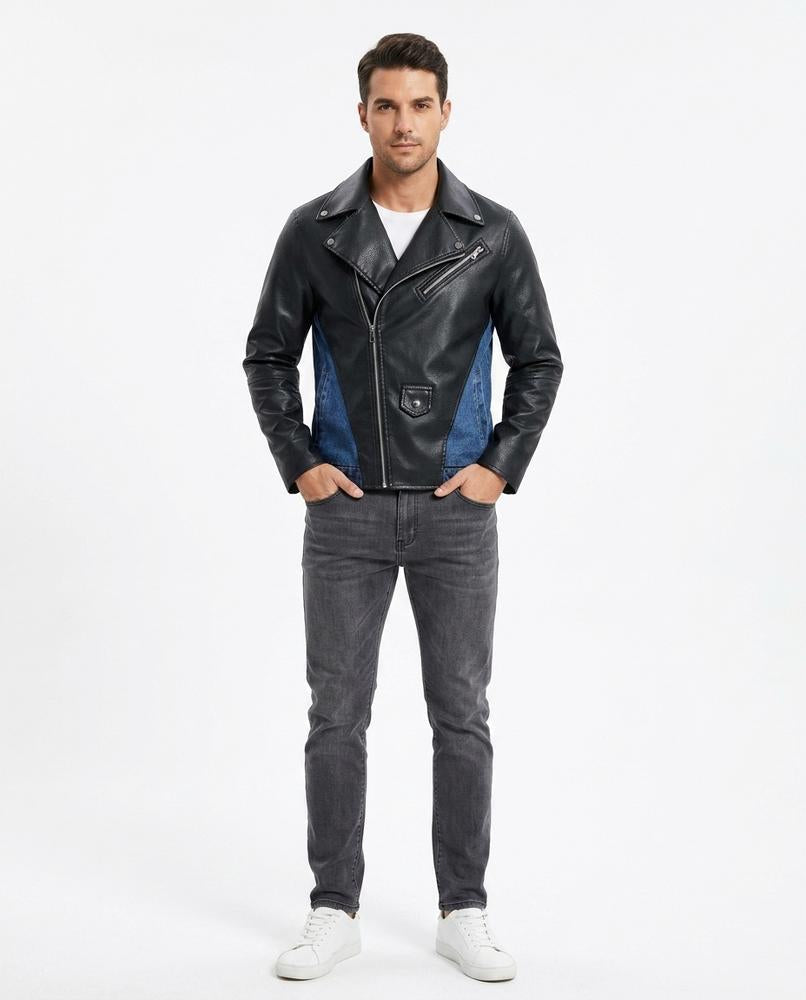 Cloppenburg Mode - Canal | Asymmetrische Materialkombinierte Jacke Herren