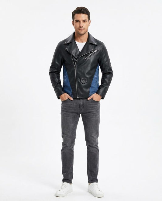 Cloppenburg Mode - Canal | Asymmetrische Materialkombinierte Jacke Herren