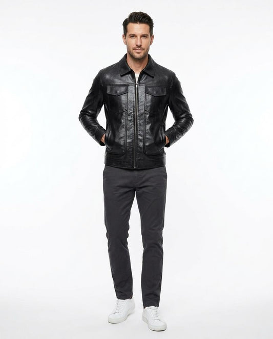 Cloppenburg Mode - Lehal | Gefütterte Kunstleder Jacke Herren