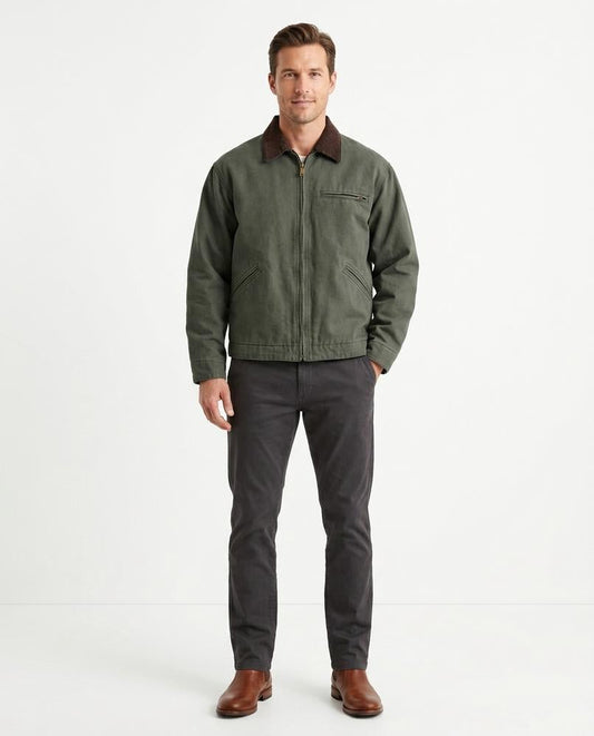 Cloppenburg Mode - Vivar | Reißverschluss Kontrastkragen Jacke Herren