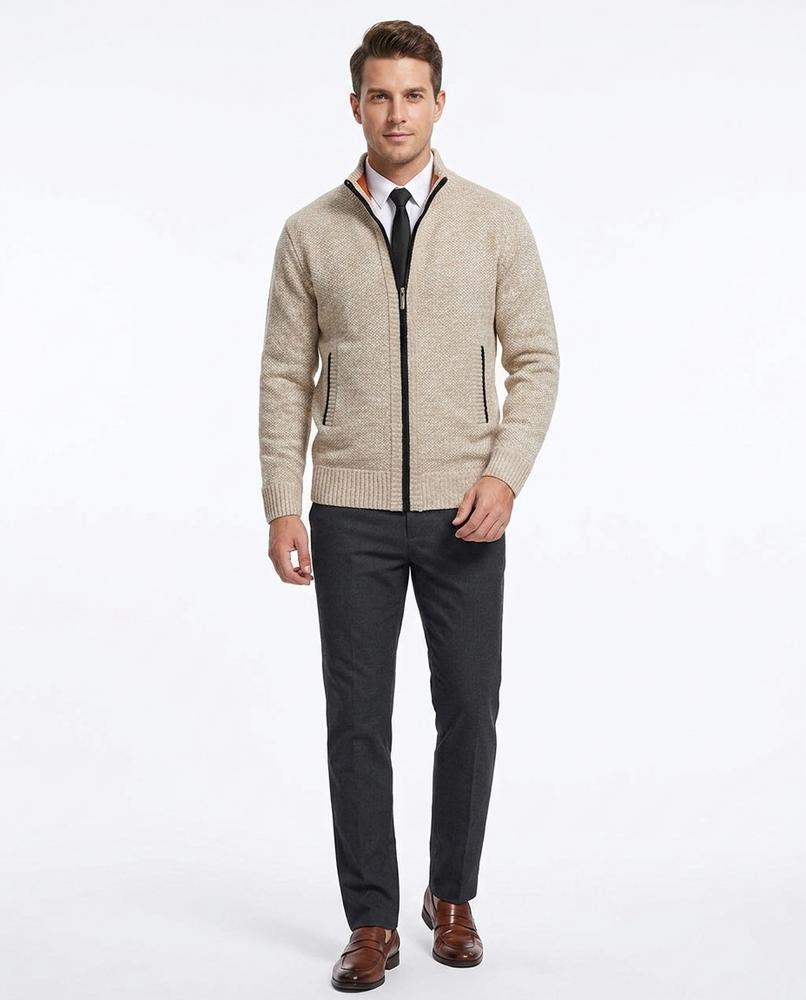Cloppenburg Mode - Comar | Strukturiert Hochschließend Strickjacke Herren