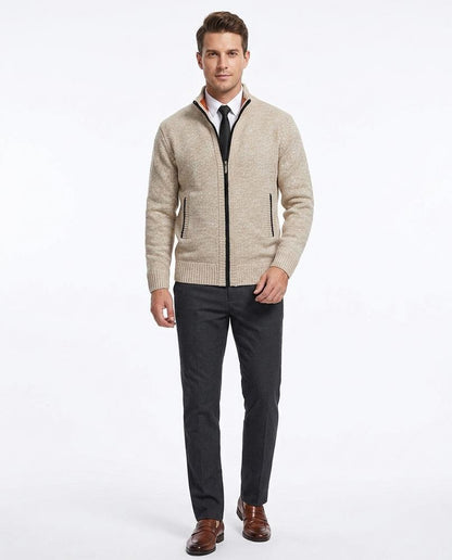 Cloppenburg Mode - Comar | Strukturiert Hochschließend Strickjacke Herren