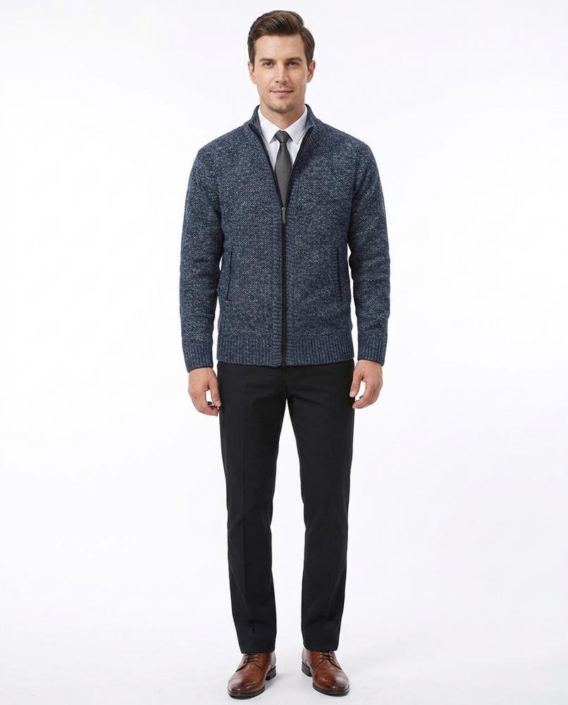 Cloppenburg Mode - Comar | Strukturiert Hochschließend Strickjacke Herren