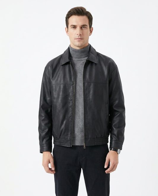 Cloppenburg Mode - Loram | Reißverschluss Kunstleder Jacke Herren