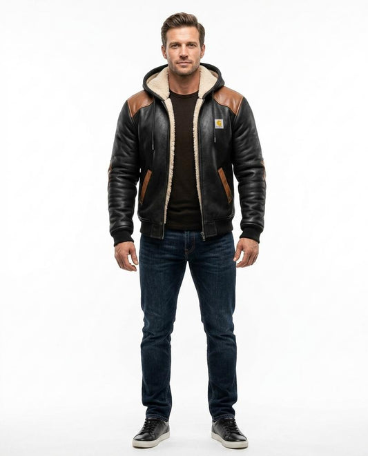 Cloppenburg Mode - Sukot | Gefüttert Lederimitat Jacke Herren